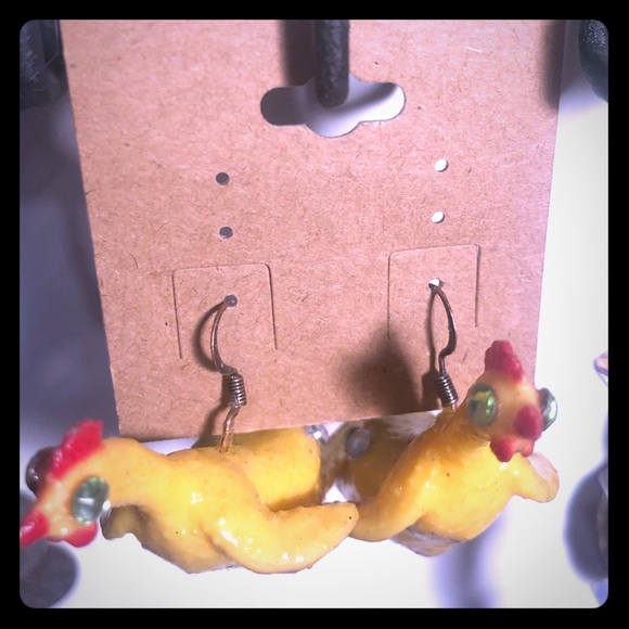 SocietyBitch original one of kind earrings bundle - Picture 2 of 7